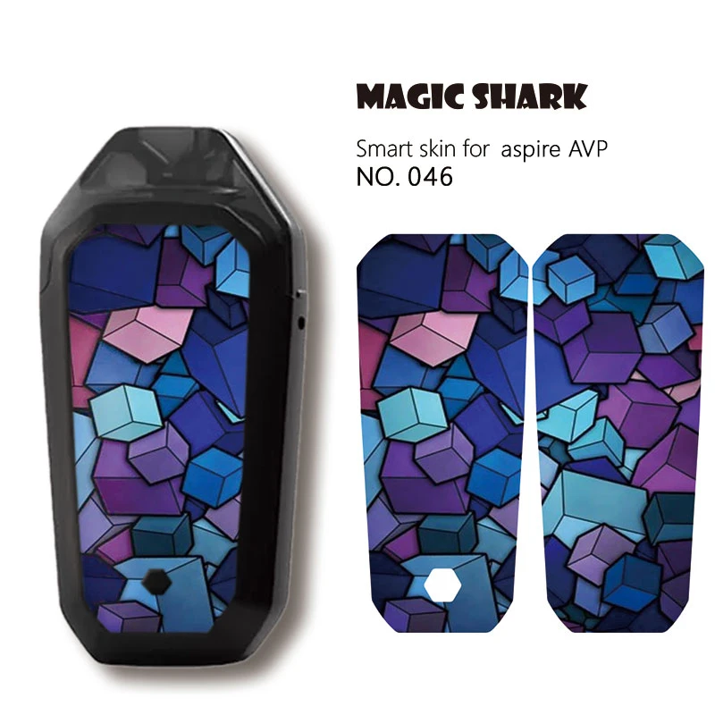 

Magic Shark Garfield Tiger Skull Skin Sticker Case Cover Film for Aspire AVP AIO 041-051