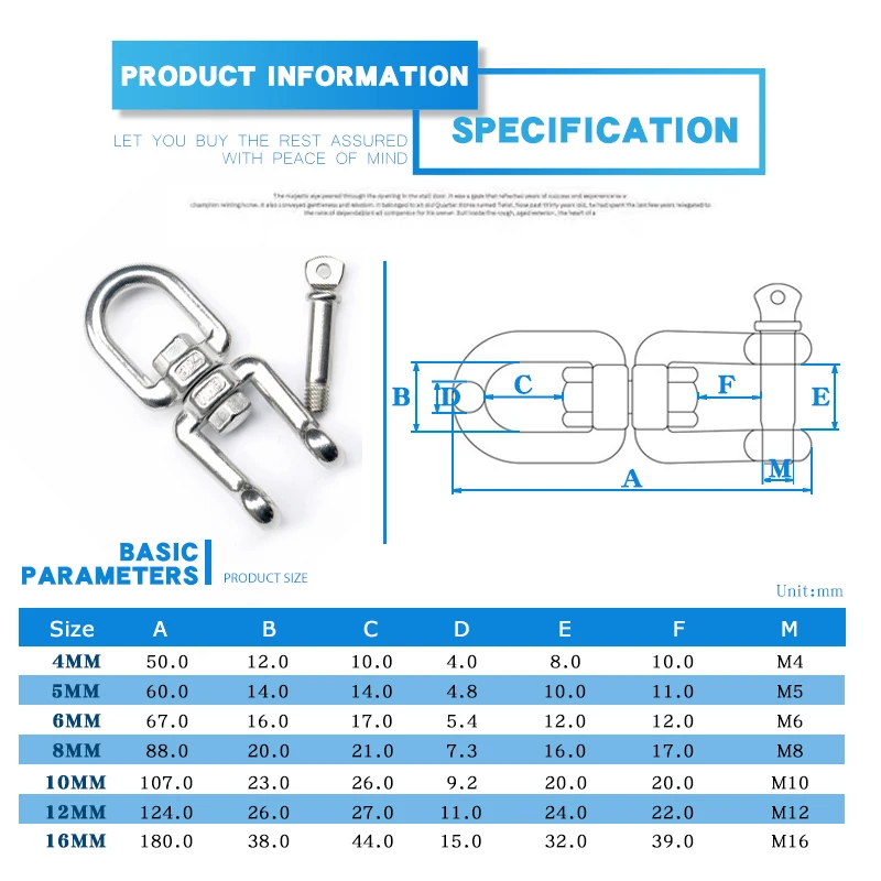 Карабин поворотный из нержавеющей стали для скалолазания туризма|Крючки| |