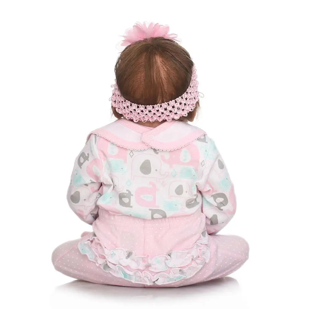 

22 inch Reborn Baby Doll 17 Inches Lifelike Newborn Baby Tink Vinyl Unpainted Unfinished Doll Parts DIY Blank Doll Kit