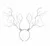 White NEW Headpiece Festival Deer Horn Headdress Long Antlers Tree Branches Horns Hat Hair Headband Cosplay Party Fancy Dress - Color: White
