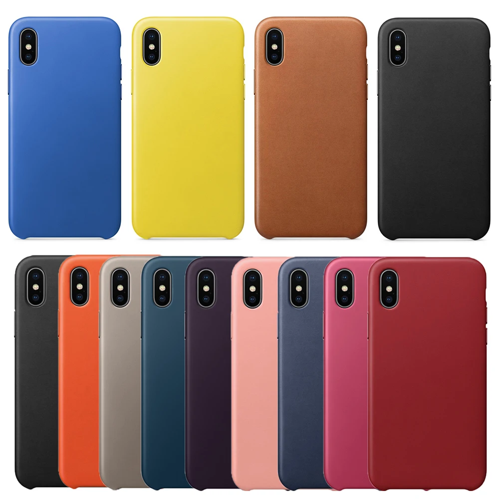 1:1 Официальный чехол из натуральной кожи для iPhone 7 8 Plus X XS XR XS MAX 11 pro max, чехол из натуральной кожи с розничной упаковкой