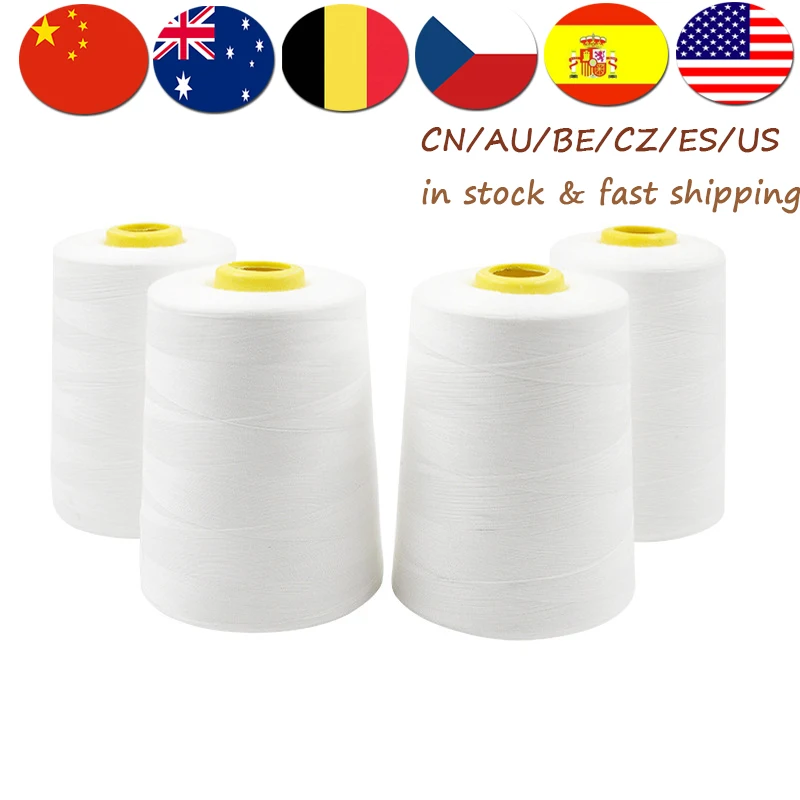 6000 ярдов прочное и шитье для шитья полиэфирных нитей швейные принадлежности