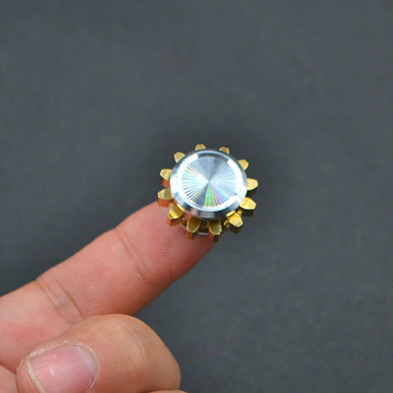 

Металлическая мини-Экипировка детский Спиннер для снятия стресса подарок для взрослых серебристый черный гироскоп для детей антистрессов...