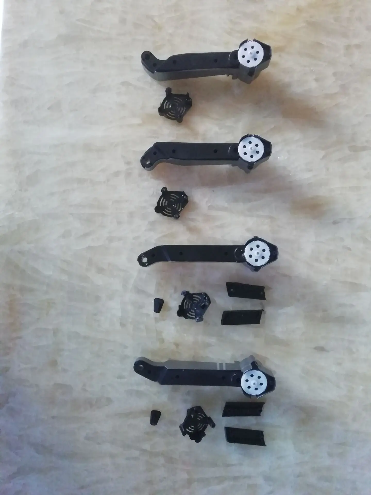 

SG907 RC Drone Quadcopter spare parts Front rear arm A B arm landing gear set