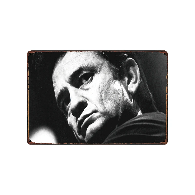 [Mike86] Jonny CASH MUSIC металлическая вывеска винтажный Паб Магазин рисунок на железной поверхности в стиле ретро художественный плакат Искусство 20*30 см LT-1795 - Цвет: SA-2226