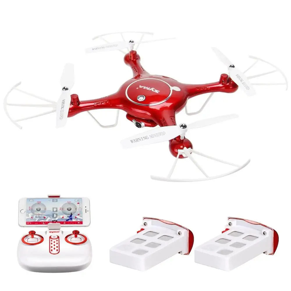 SYMA X5UW Дрон с WiFi камерой HD 720P передача в реальном времени FPV Квадрокоптер 2 4G 4CH RC