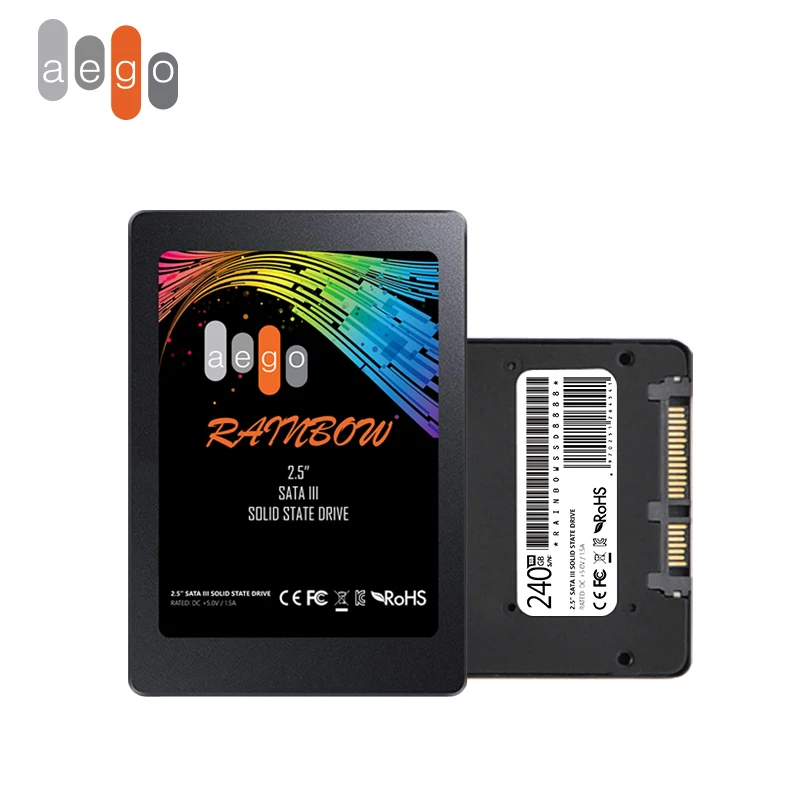 SSD накопитель AEGO для ноутбука ПК 120 ГБ 2 5 Гб 240 480 ГБ|Внутренние твердотельные