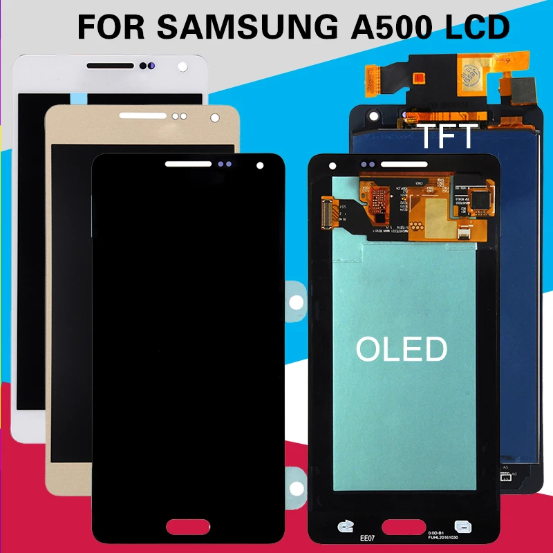 Catteny A500 дисплей для samsung Galaxy A5 ЖК-экран с сенсорной панелью дигитайзер сборка A5 A500F дисплей+ Инструменты