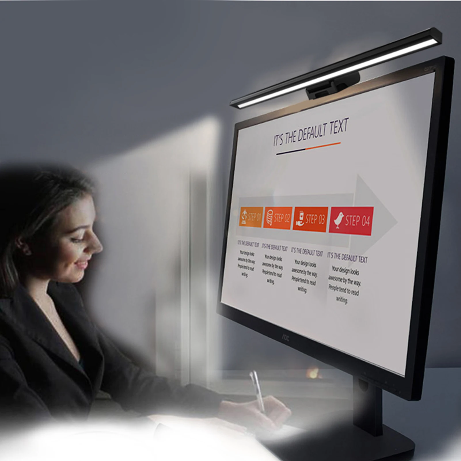 Светильник для монитора компьютера световая панель светодиодный светильник