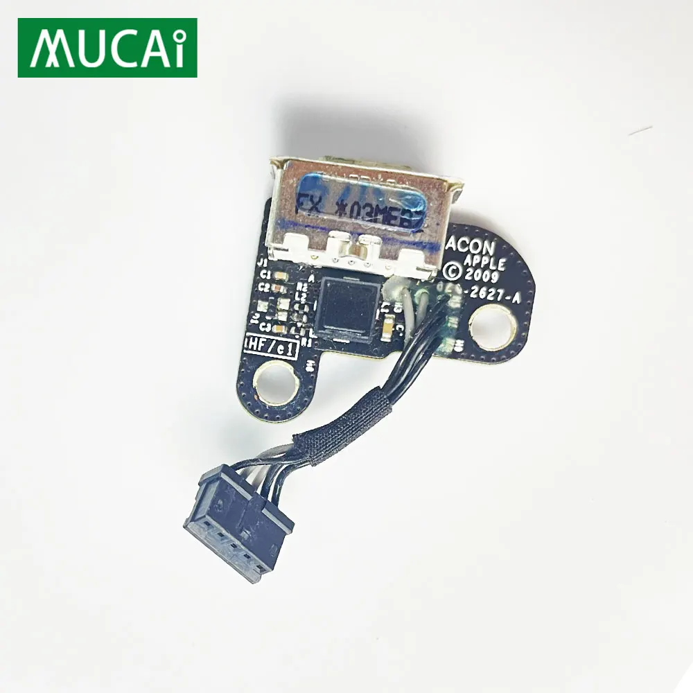 

Плата питания постоянного тока с кабелем для Apple Macbook A1342 13 13,3 MC207 MC516 2009 2010, гибкий кабель для ноутбука 820-2627-A 922-9176