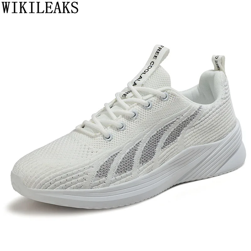 

Black Sports Shoes for Men 2022 Sneakers Man Running Shoes Men Unisex White Non-leather Casual Shoes Man Chaussure Femme Zapatos