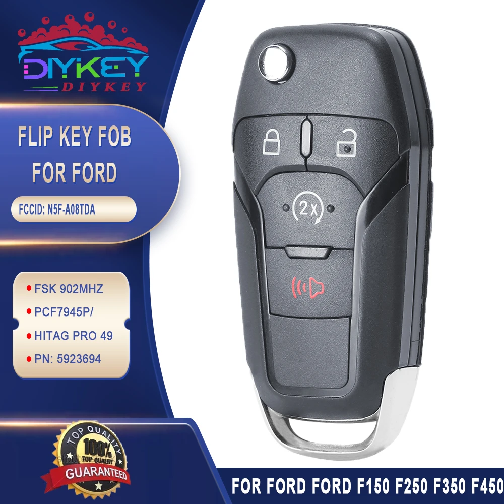 

Флип-ключ для дистанционного управления FSK 902 МГц PCF7945P/HITAG PRO 49