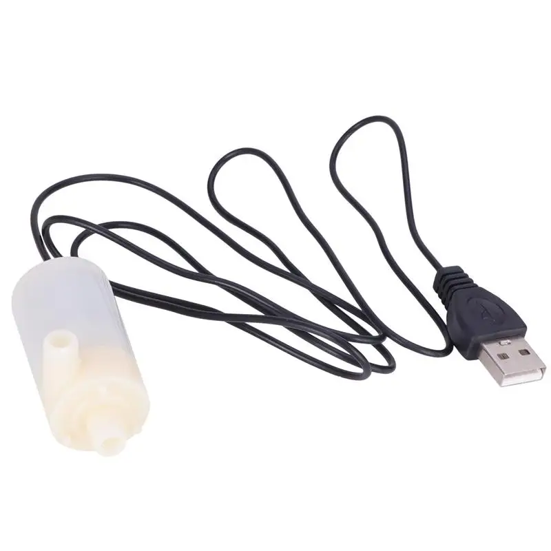 USB 1 метр Кабель микро водяной насос мини фонтан с погружным насосом для аквариума