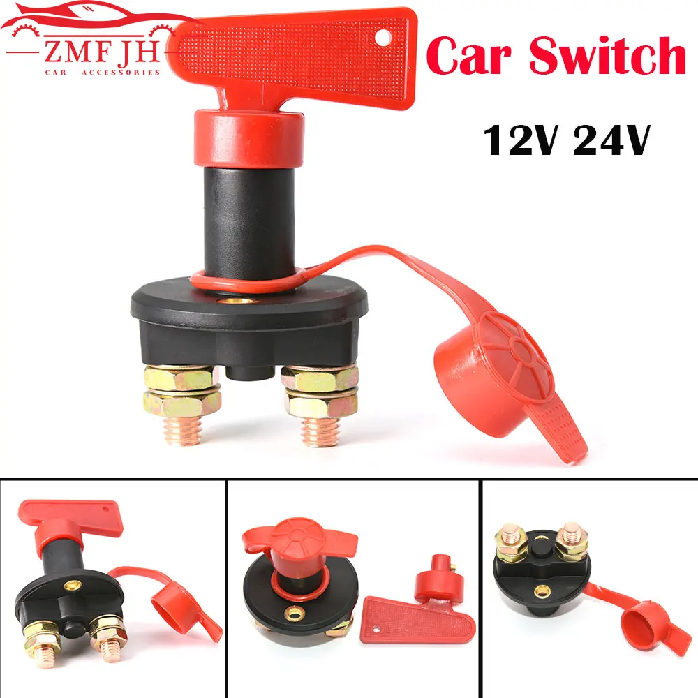 12V 24V красный ключ отрезать Батарея главный выключатель для автомобиля мотоцикла