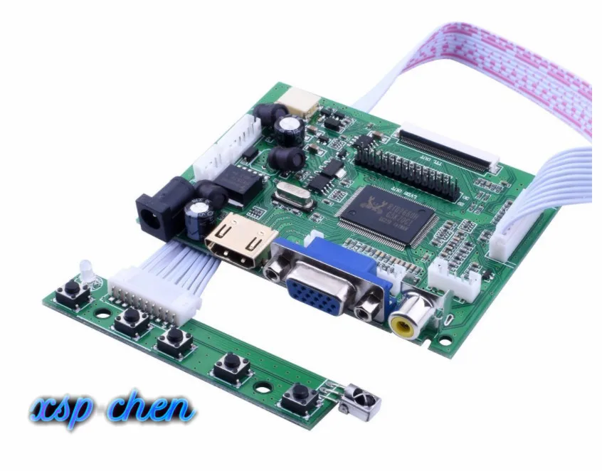 Монитор с высоким разрешением 7-дюймовый HD ЖК-дисплей плата управления HDMI VGA 2AV для