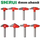 1 шт. 6 мм деревообрабатывающий дверной каркас кружевной нож дверь гравировка профилированный кружевной шкаф гравировальный нож импортный Фрезерный резак