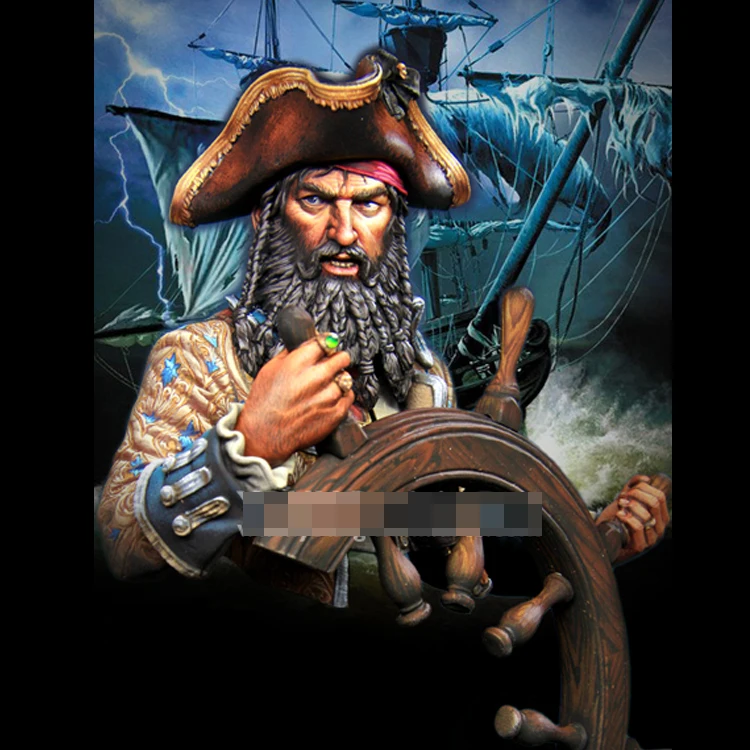 

1/10 The PIRATE, Resin Model Bust GK, Movie theme, Unassembled and unpainted kit