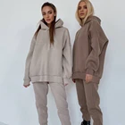 Костюм спортивный женский из 2 предметов, костюм с брюками