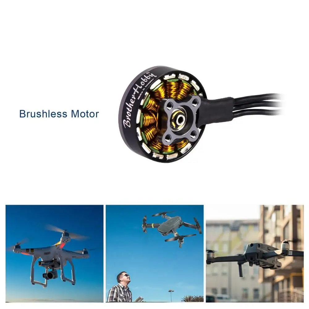 Brotherhobby Vy 2004 3150kv 2100kv 1950kv 1700kv бесщеточный двигатель для радиоуправляемых дронов FPV
