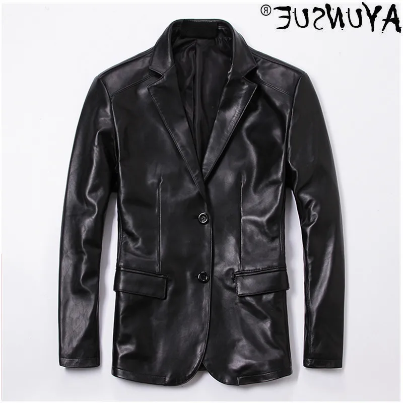 

Men's jacket, 100% sheepskin, casual, fall and winter USA, 6-907, kj2709