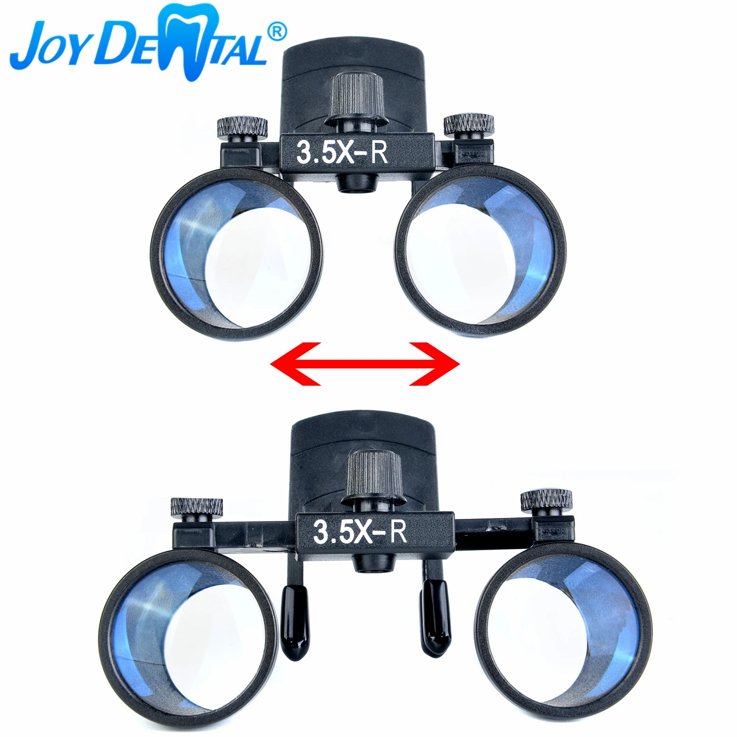 

Dental Portable Clip Magnifier 2.5X-R 3.5X-R Medical Surgery Loupe Binocular