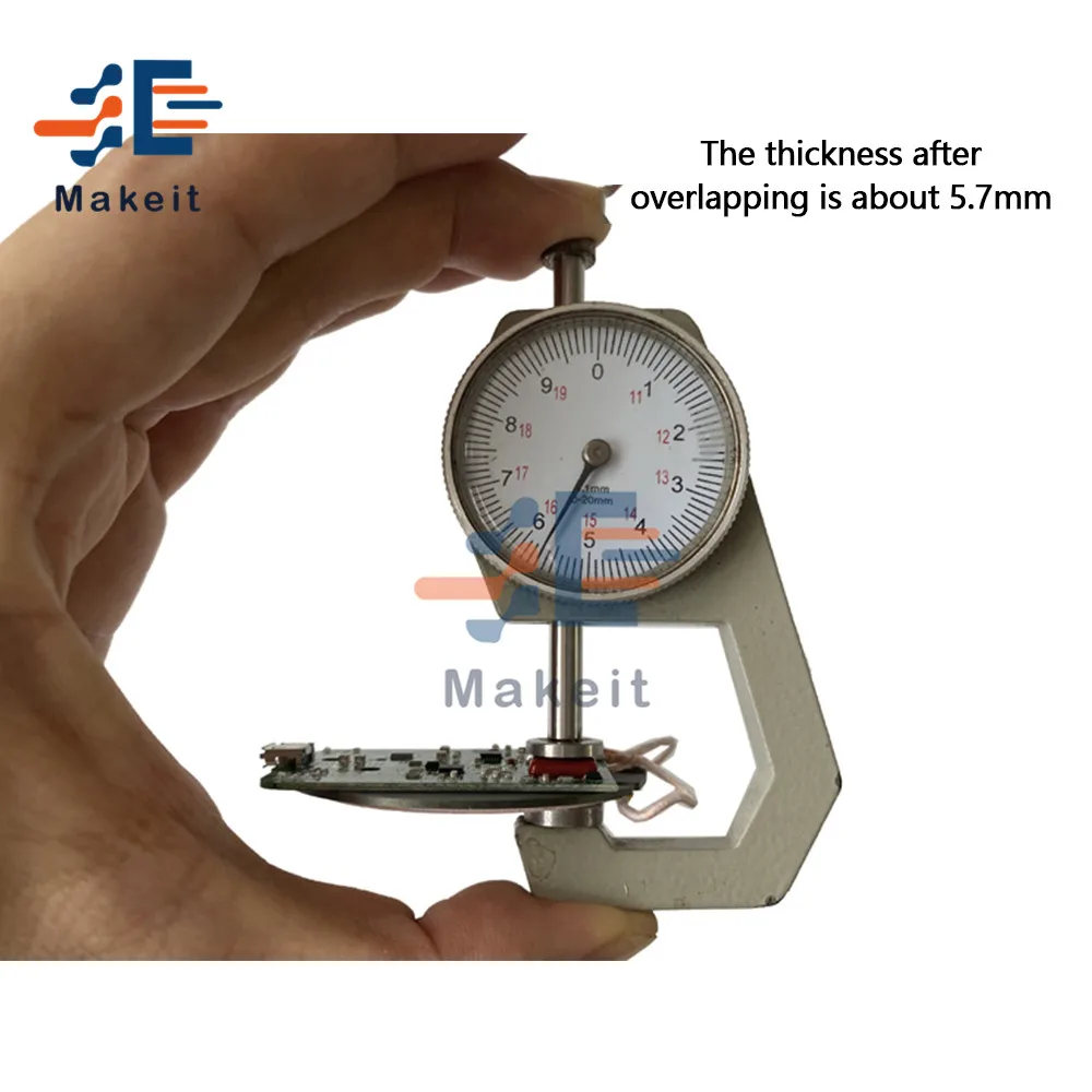 Беспроводное зарядное устройство с разъемом Micro USB Type C 5/9/12/5/10/15 Вт|Интегральные