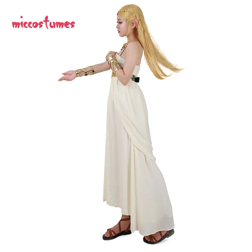 Платье принцессы для косплея Женское белое платье Костюм косплея|cosplay costume|costume