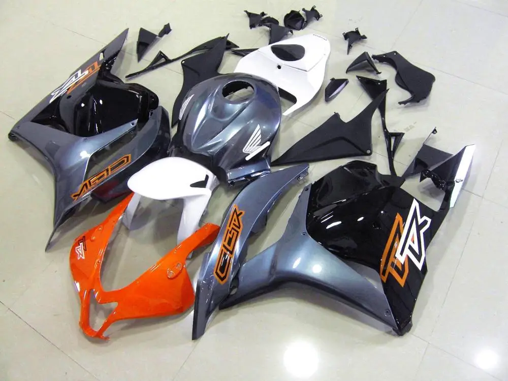 

Motorcycle Fairings Kit Fit For Honda Cbr600rr 2009 2011 2012 Bodywork Set High Quality Abs Injection New Gray Black