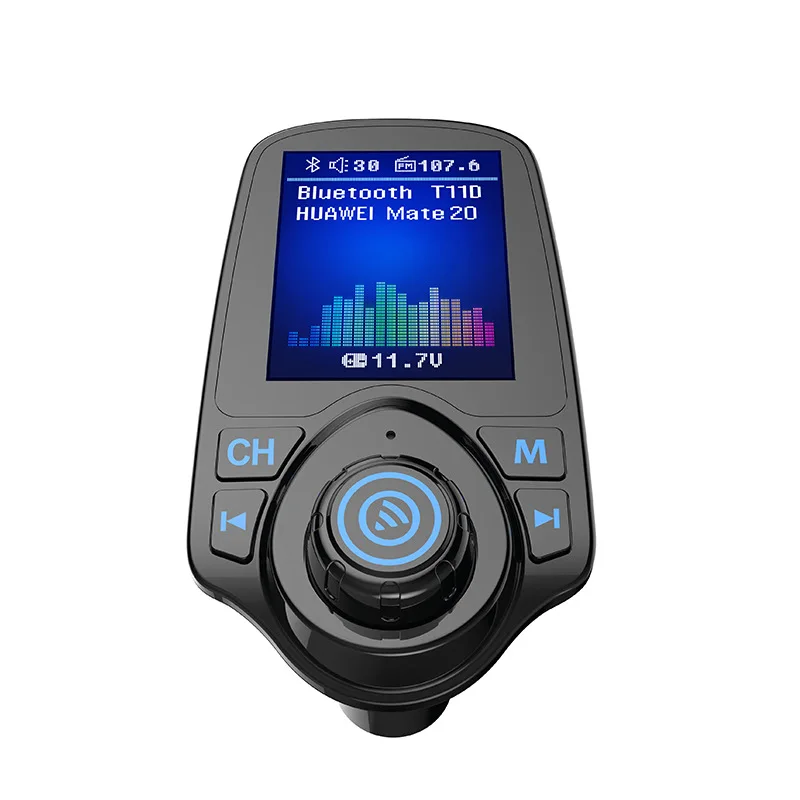 Car Charger Bluetooth Wireless FM Transmitter USB 1.8 Inch Screen Display Audio MP3 Player | Электроника