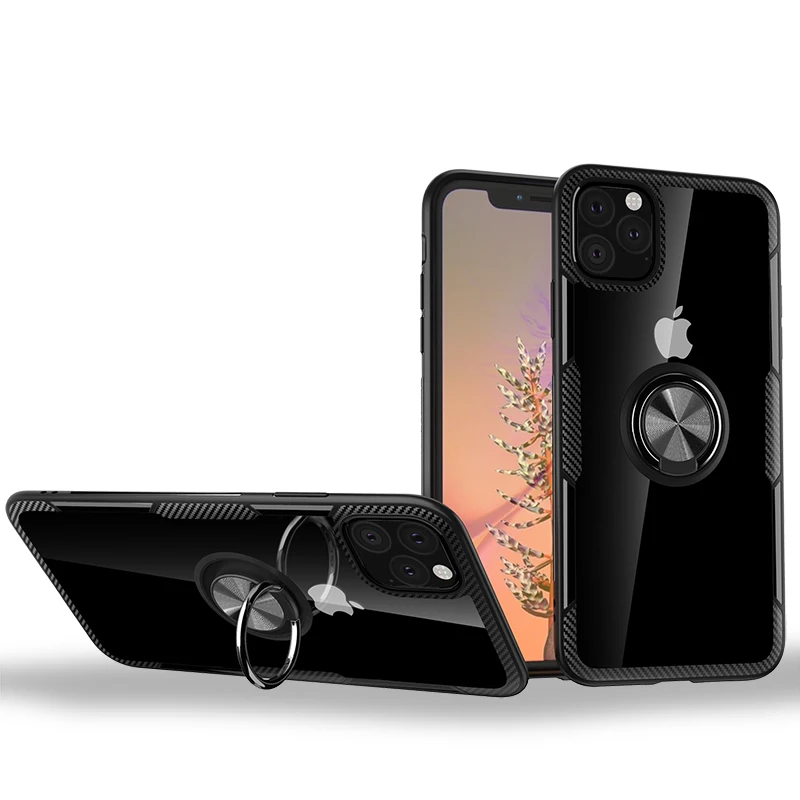 Чехол для iPhone 11 Pro Max 2019 прозрачные силиконовые тонкие чехлы телефонов X XR XS чехол