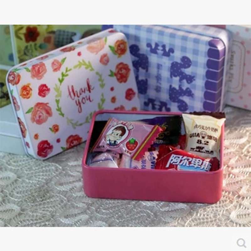 Конфетная упаковочная коробка конфет подарок на день рождения карточная для