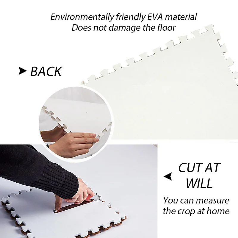 1/5pc Балансирующий детский игровой коврик для упражнений с ЭВА-пеной блокирующая