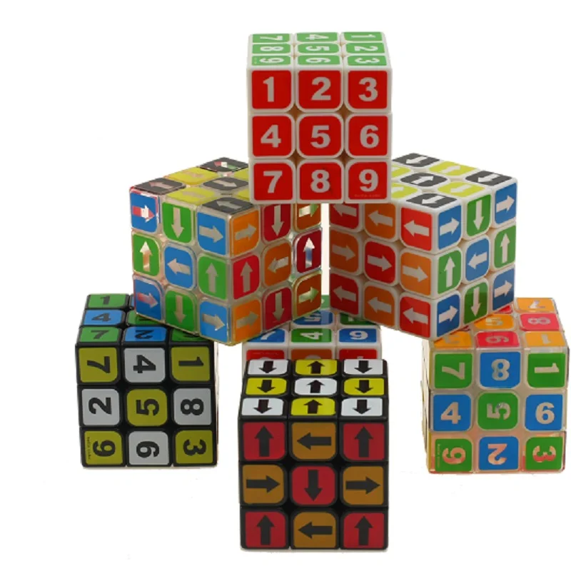 

Zcube Sodoku 3x3x3 magic cube boys toy Stickerless Puzzle neo cube sudoku Magic Cube Puzzle Toys for Competition Challenge