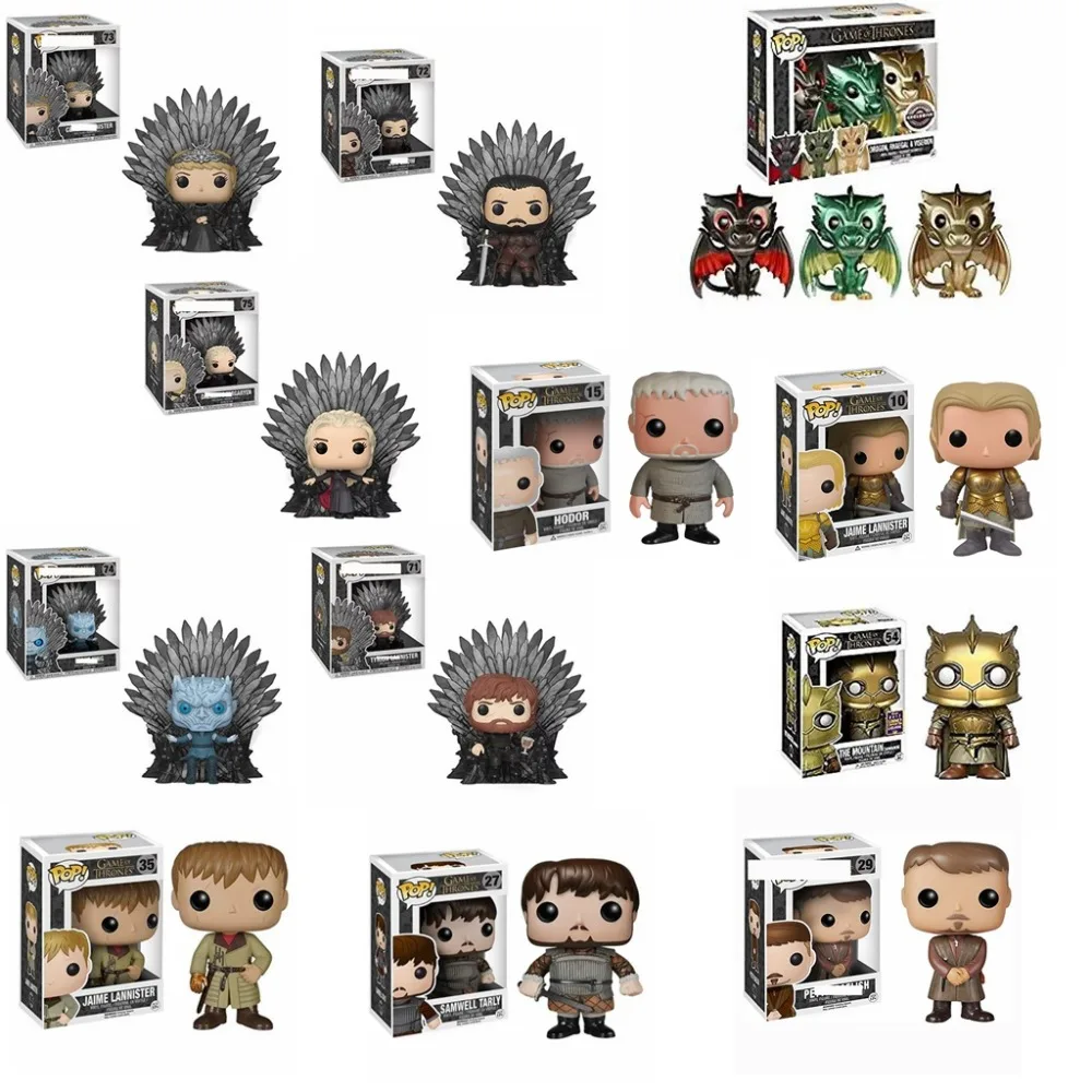 POP Action Daram новая игра престолов SAMWELL TARLY THE MOUNTAIN Джон Сноу Ходор Фигурки игрушки