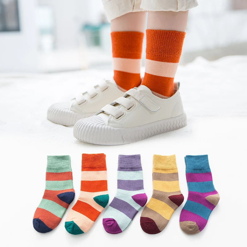 Носки для маленьких мальчиков и девочек 1-12 лет хлопковые короткие носки с