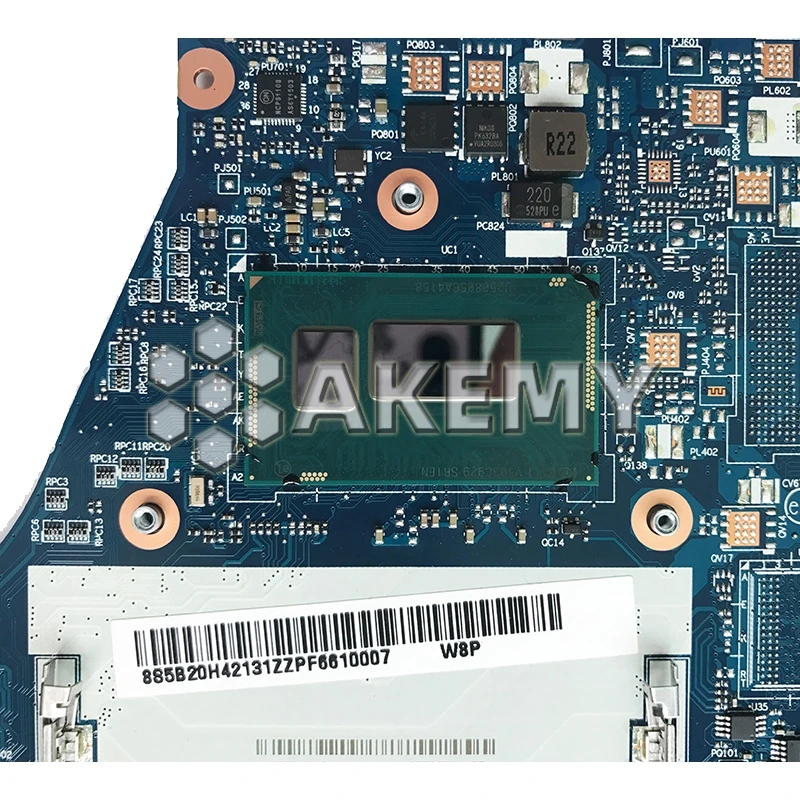 

NM-A381 Laptop motherboard For Lenovo YOGA3-14 original mainboard I7-5500U