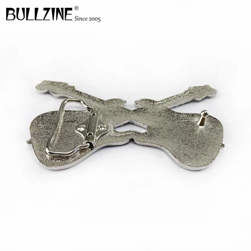 Bullzine цинковый сплав Пряжка гитарного ремня музыку с ремешком и пряжкой FP-01884