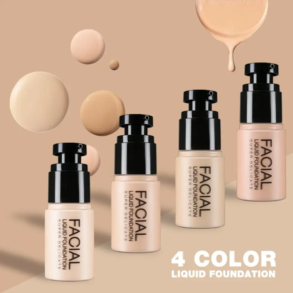 

LAMUSELAND 4 Colors Face Velvet Fodundation Liquid #LA23