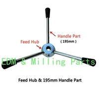 1set drill press milling machines parts feed hub wheel 3195mm handle for z512 2 z516 z512b z516b z4116 z4120 z4120 z4125