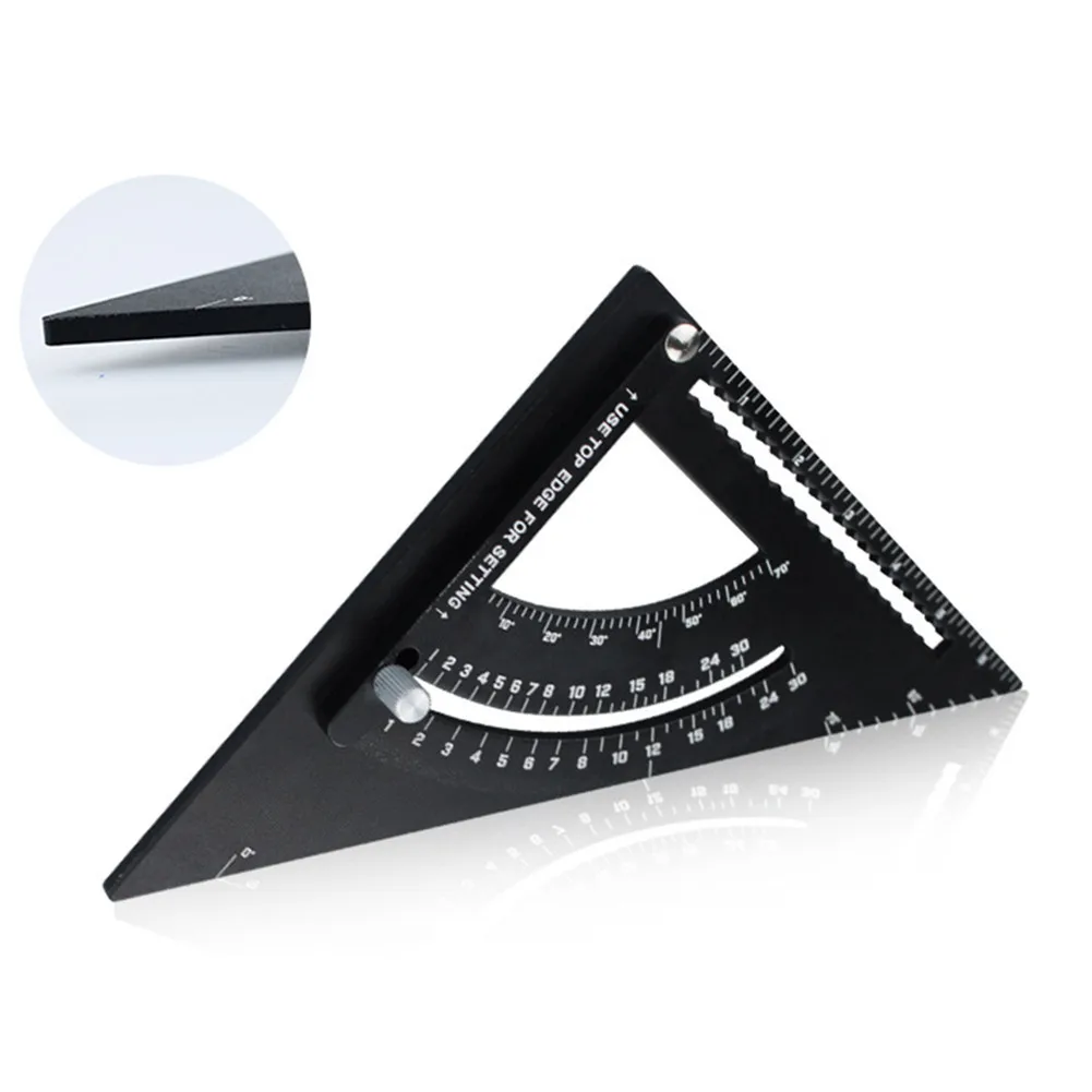 

As Ruler 195.5*275*5mm Aluminium Alloy Square Adjustable Alloy Aluminium