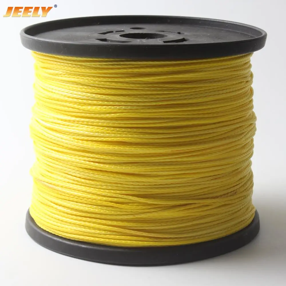JEELY 50 м 1000lb UHMWPE полый плетеный трос 2 мм 12 плетения|uhmwpe rope|weave ropeweave braids |