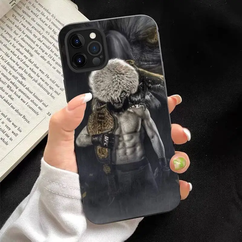 Khabib nurmagomedov UFC чехол для телефона iPhone 11 8 7 6 6S Plus X XS MAX 5 5S SE 2020 XR pro DIY capa | Мобильные
