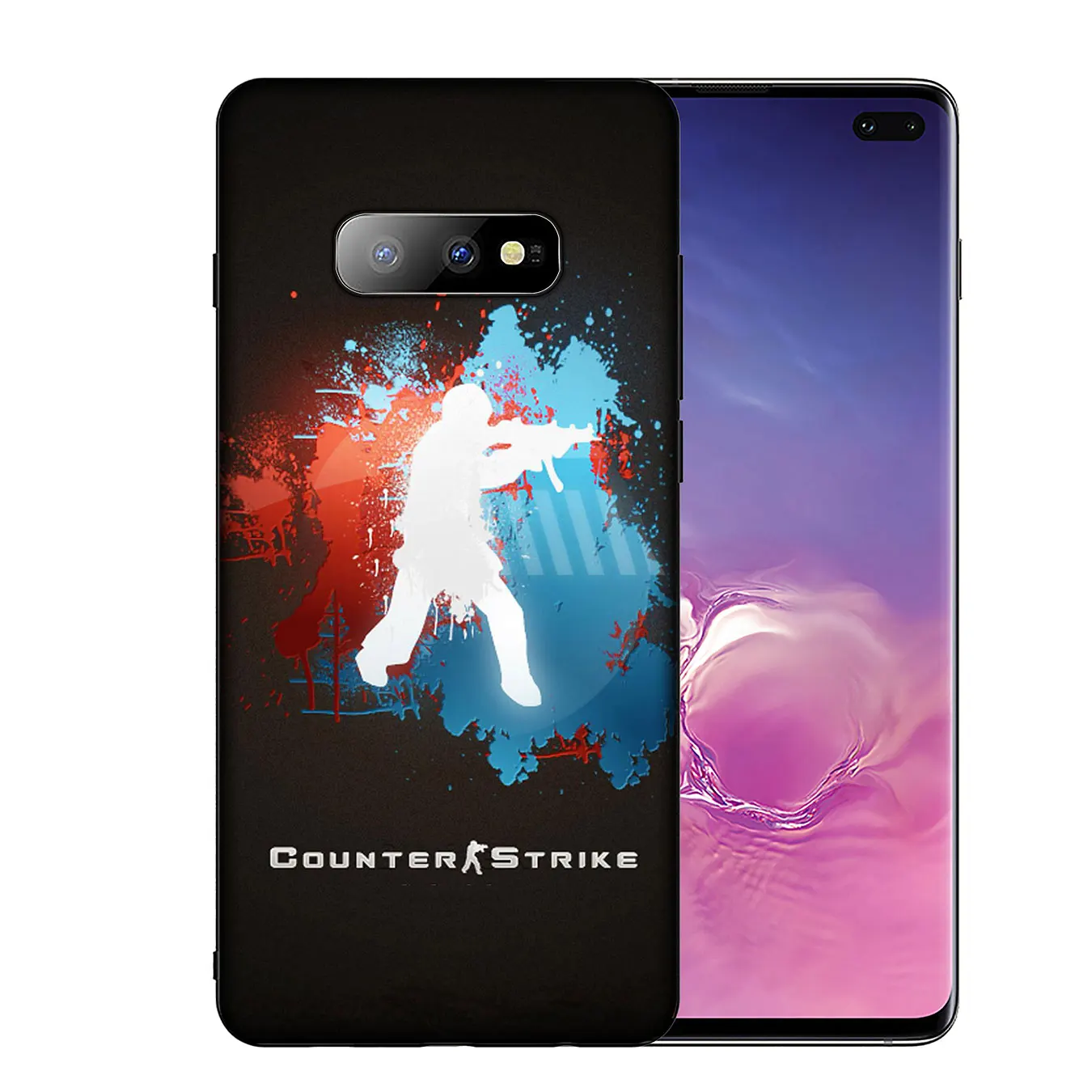 Мягкий силиконовый чехол для телефона IYICAO Counter Strike CS Go Samsung Galaxy S20 Ultra S10 Lite S9 S8 Plus S6 S7
