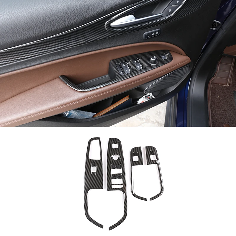 

Крышка корпуса кнопки оконного подъемника ABS для Alfa Romeo Stelvio (949) 2017-2019, автомобильные аксессуары для LHD