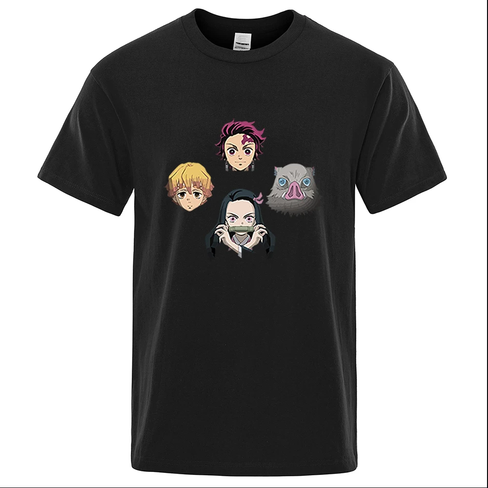 

T-shirt For Men Casual New Streetwear Hot Sale Cartoon Mens Short Sleeve Fashionable Brand Man T Shirt