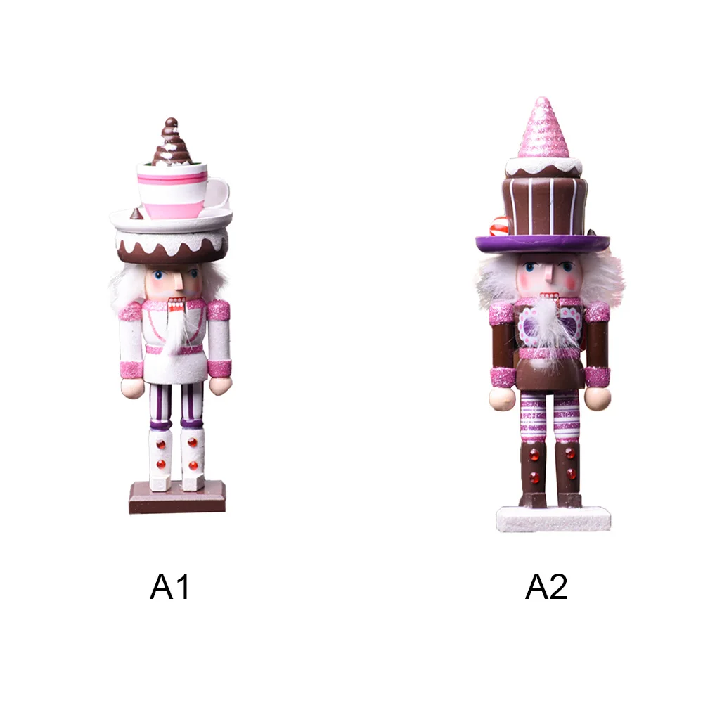 Рождественский Щелкунчик Кукольный Миниатюрный Декор мороженое милый солдат