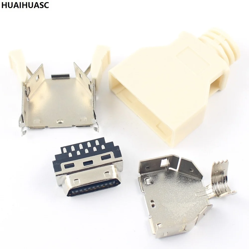 1 шт. SCSI 20 контактный MDR мужской CN разъем под пайку комплект каркасов на щит для