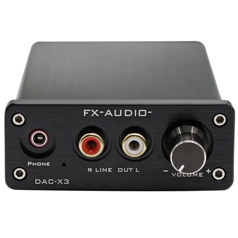 Декодер FX o DAC X3 Fiber USB 24 бит 192 кГц декодер для наушников усилители