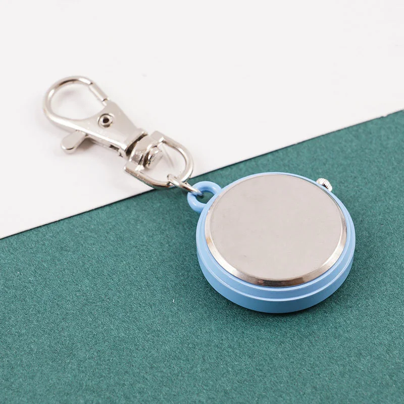 Fob Pocket Watch Hospital Gift Doctor Clock Keychain with Lobster Clip Glow in Dark Nurse Watches Dropshipping Unisex 10pcs