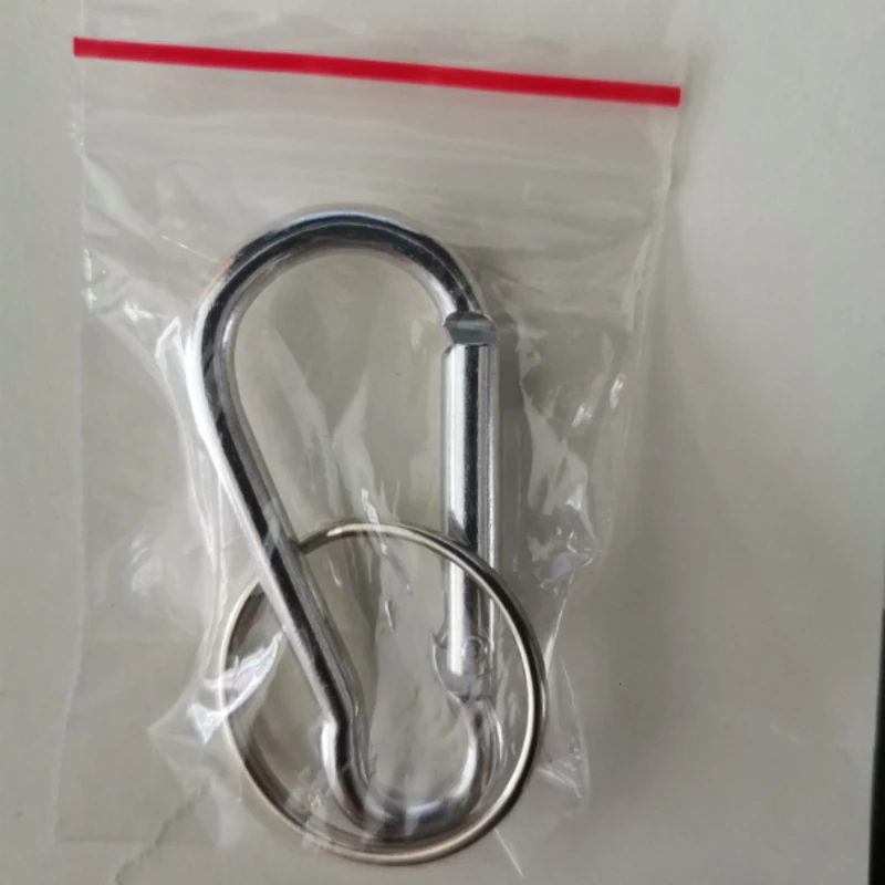 3 8*46 мм фотомагнитный крючок для ключей Женская безопасная подвесная пряжка с